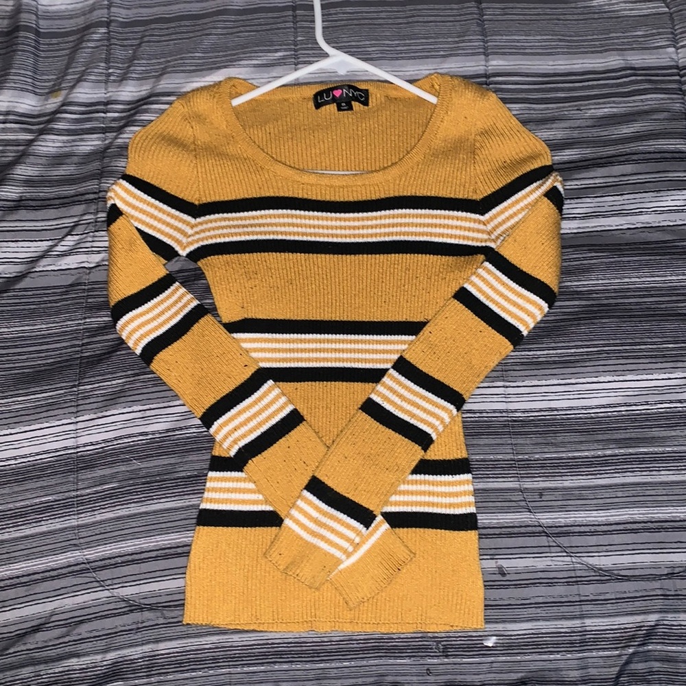 Y2k yellow top